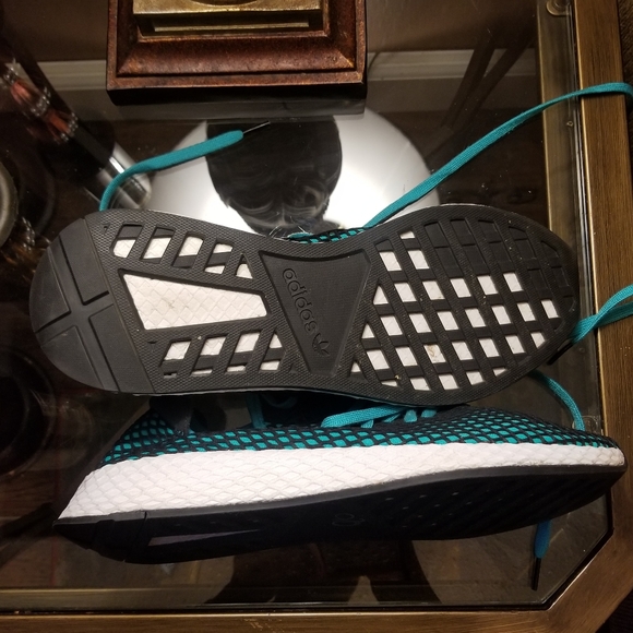 MEN'S ADIDAS DEERUPT RUNNING SHOES SZ.12 - Picture 2 of 7